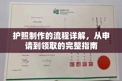云龙护照制作的流程详解，从申请到领取的完整指南