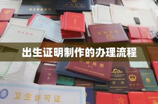云龙出生证明制作的办理流程