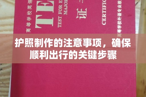 云龙护照制作的注意事项，确保顺利出行的关键步骤
