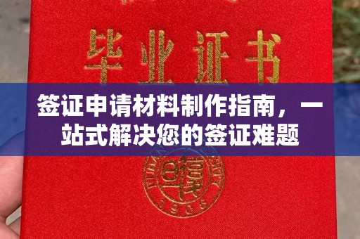 云龙签证申请材料制作指南，一站式解决您的签证难题