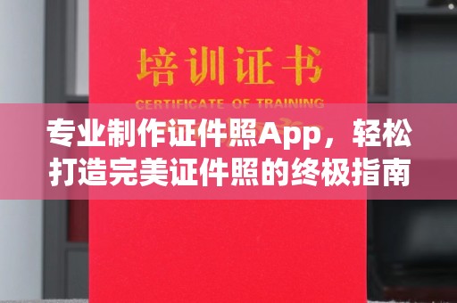 云龙专业制作证件照App，轻松打造完美证件照的终极指南