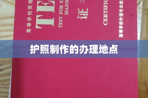 云龙护照制作的办理地点